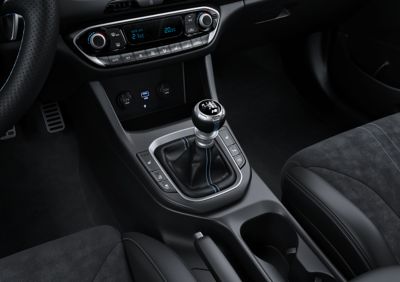 gear shifter for the 6-speed manual shifter of the new Hyundai i30 N performance hatchback.