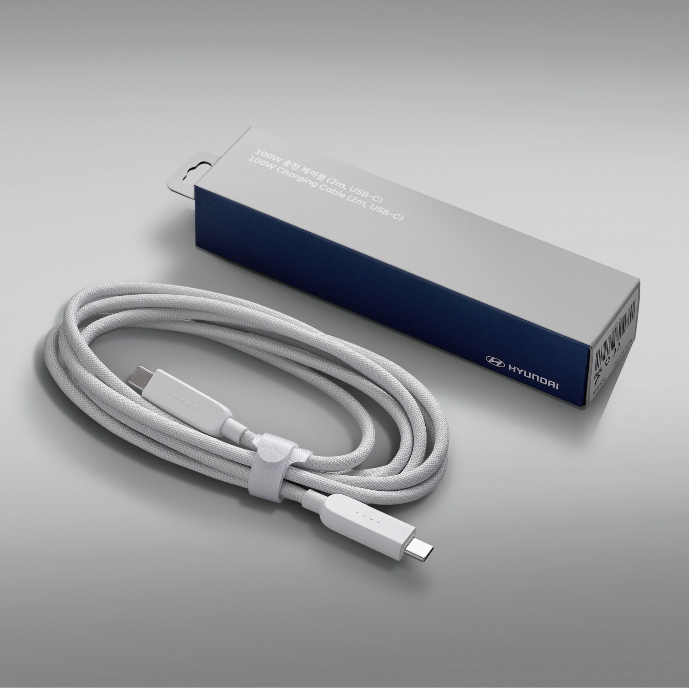 Hyundai IONIQ 9 with comfort accessory 100W Charging cable.